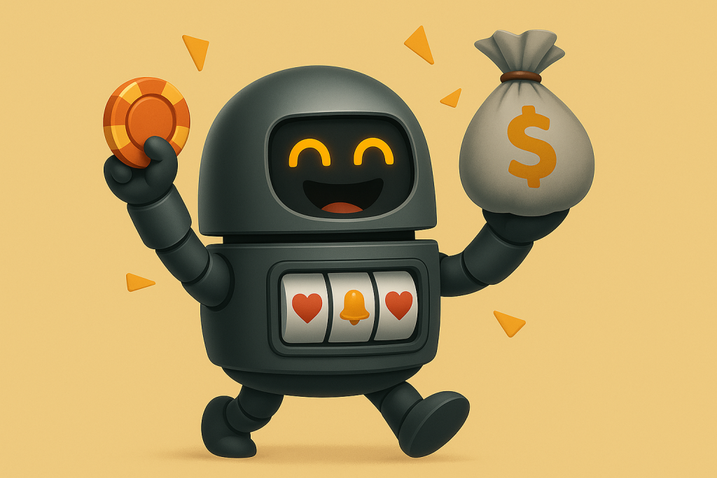 Kuvitus, joka esittelee Trumo-kasinoiden tarjoamia bonuksia, kuten talletusbonuksia ja ilmaiskierroksia.