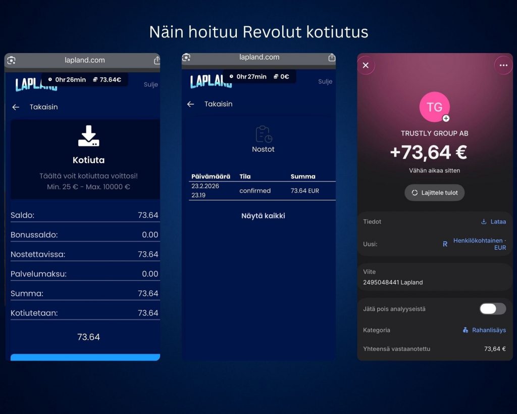 Revolut casino kotiutus vaihe vaiheelta