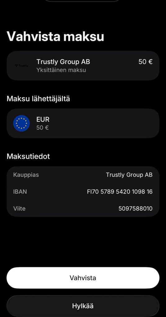 Revolut kasino talletus ja sen vahvistaminen
