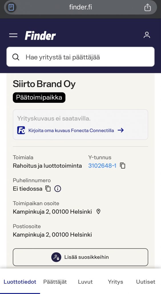 Uuden Siirto-palvelun takana on Nordean ja OP:n Siirto Brand Oy