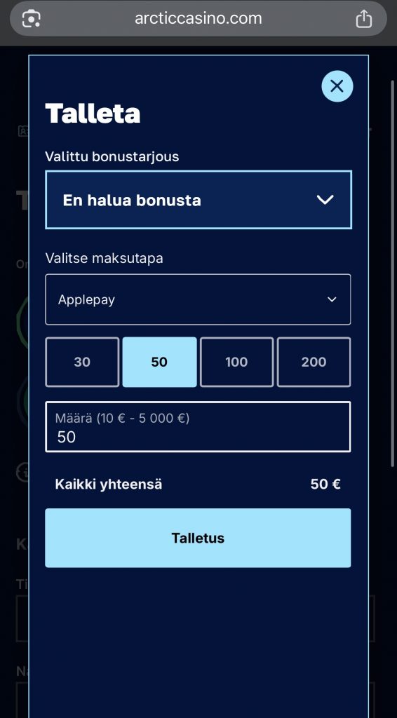 Apple Pay kasinot tarjoavat simppelit talletukset