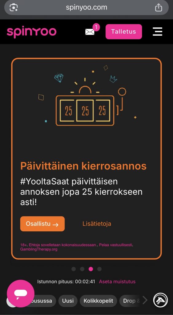 Mastercard kasinot tarjoavat asiakkailleen bonuksia