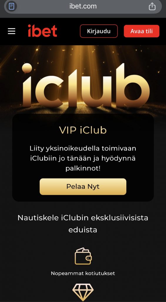 Mastercard nettikasino VIP-ohjelma